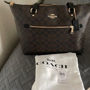 Coach Sig Gallery Tote,  excellent condition, like new.